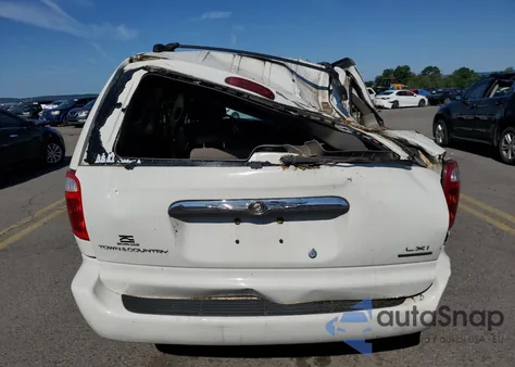 2002 Chrysler Town & Country Lxi из США, поврежденный, VIN 2C8GT54L22R566272